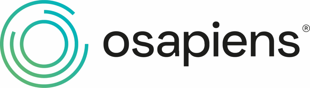 osapiens Logo horizontal gradient-black RM